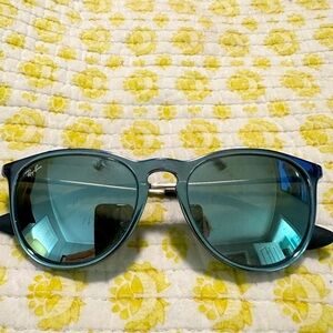 Ray-Ban RB4171 ERIKA Blue Mirrored Sunglasses